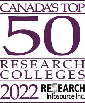 加拿大的前50名研究学院2022标志研究Infosource